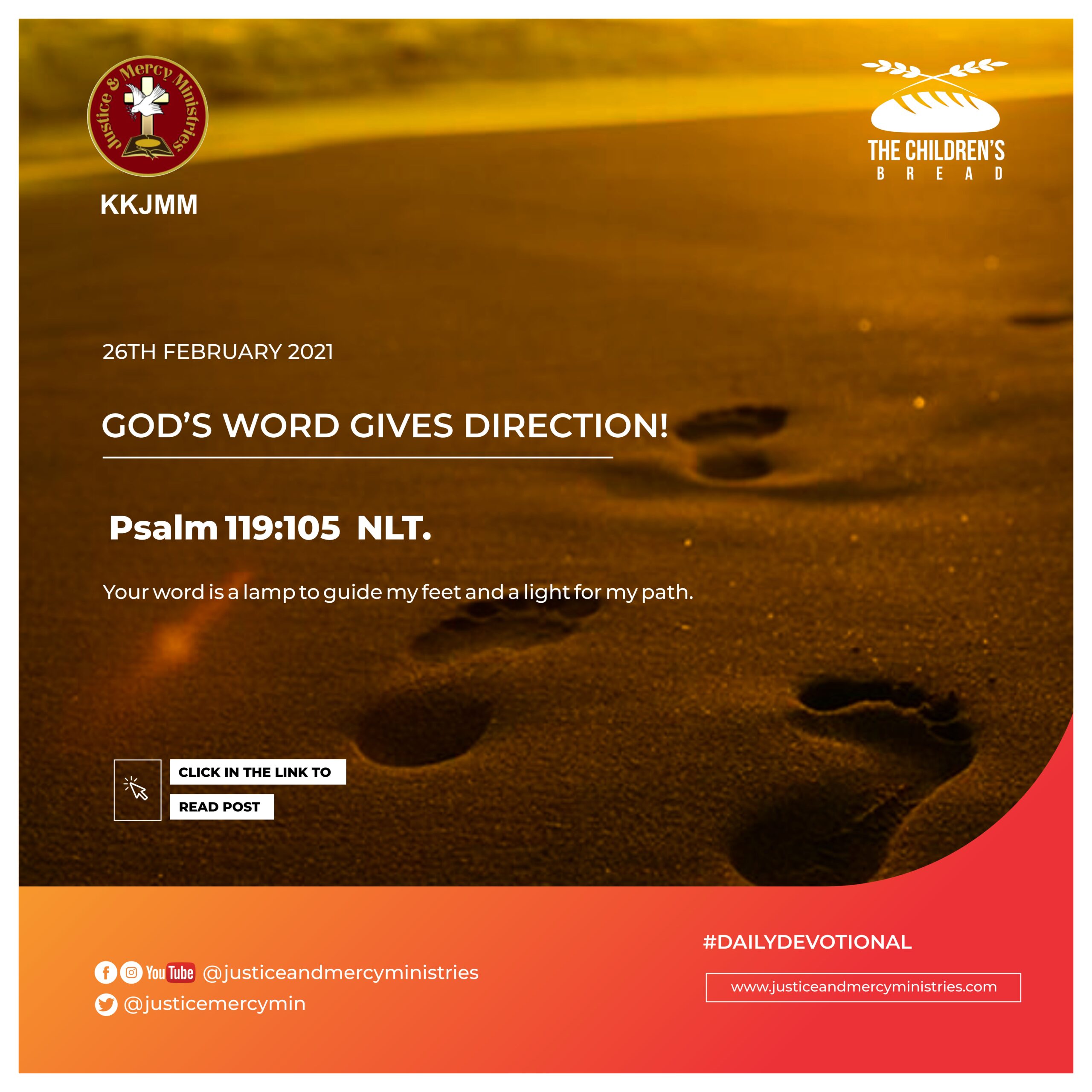 GOD’S WORD GIVES DIRECTION!